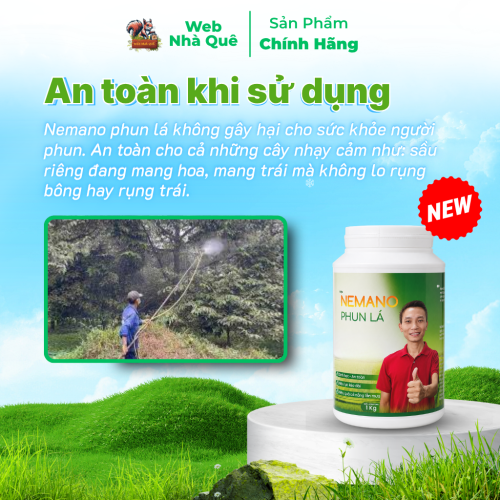 Phân Bón Lá Nemano Chuyên Phun Lá - 1Kg Pha 400 Lít Nước thumb