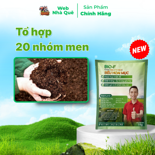 Men Vi Sinh Ủ Phân Giúp Hoai Mục Nhanh, Giảm Mầm Bệnh và Ấu Trùng Gây Hại thumb