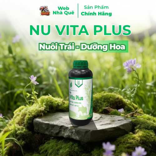 Phân Bón Lá Nu Vita Plus Giúp Nuôi Trái, Dưỡng Hoa, Hạn Chế Cháy Lá, Thối Trái, Thối Bông