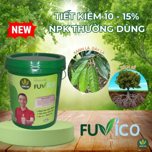 Combo 3 Xô Phân Bón Rễ Hữu Cơ Fuvico Tặng 1 Nemano