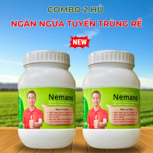 Combo 2 Hủ Phân bón Săn Tuyến Trùng Nemano