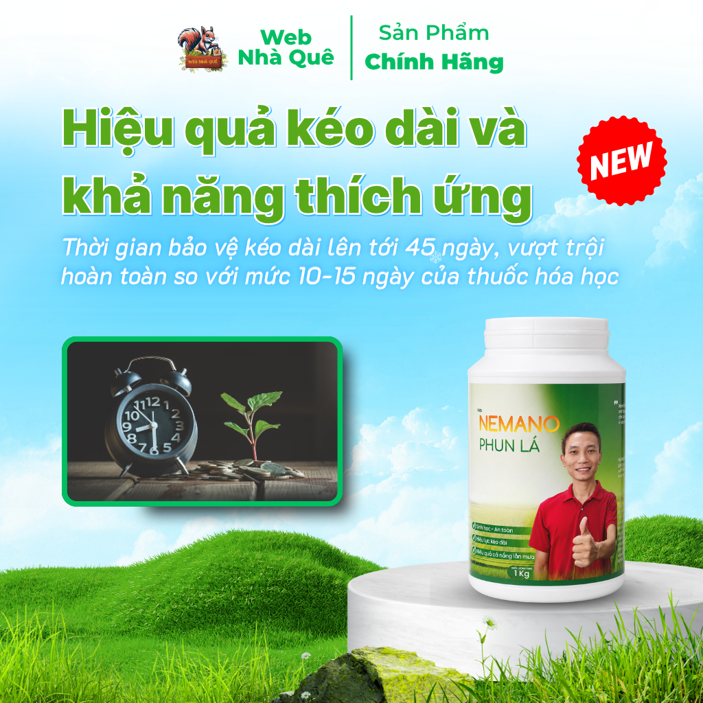 Phân Bón Lá Nemano Chuyên Phun Lá - 1Kg Pha 400 Lít Nước