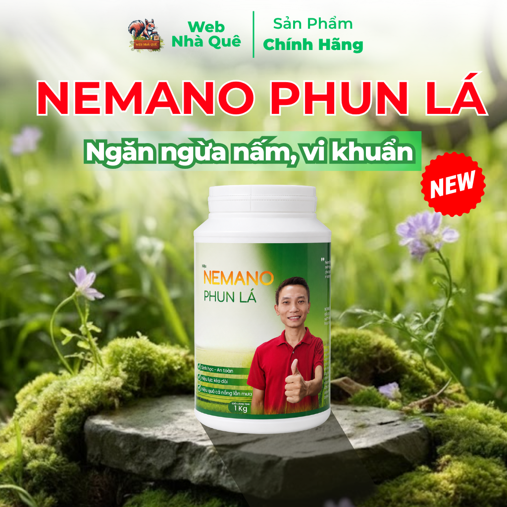 Phân Bón Lá Nemano Chuyên Phun Lá - 1Kg Pha 400 Lít Nước