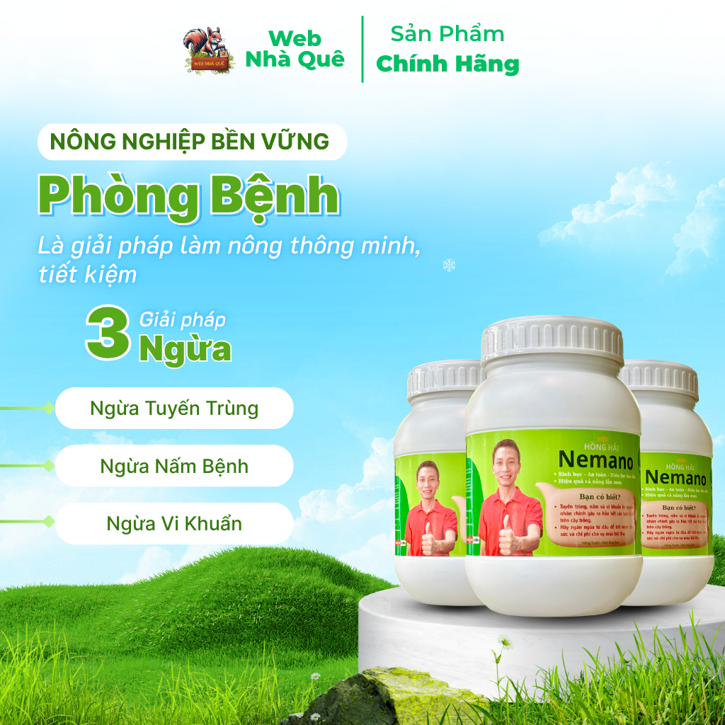 Sản phẩm NEMANO WEB NHÀ QUÊ