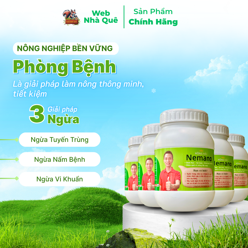 Sản phẩm NEMANO WEB NHÀ QUÊ