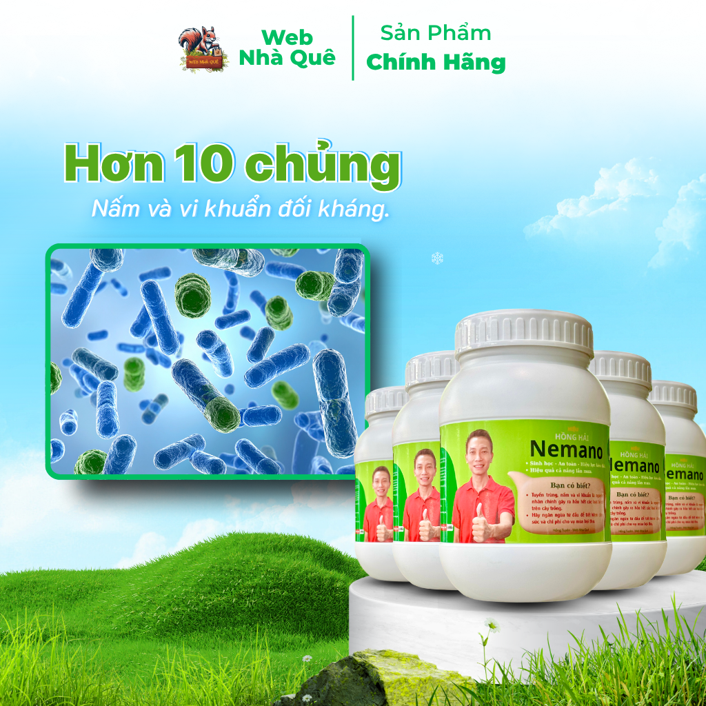 Sản phẩm NEMANO WEB NHÀ QUÊ
