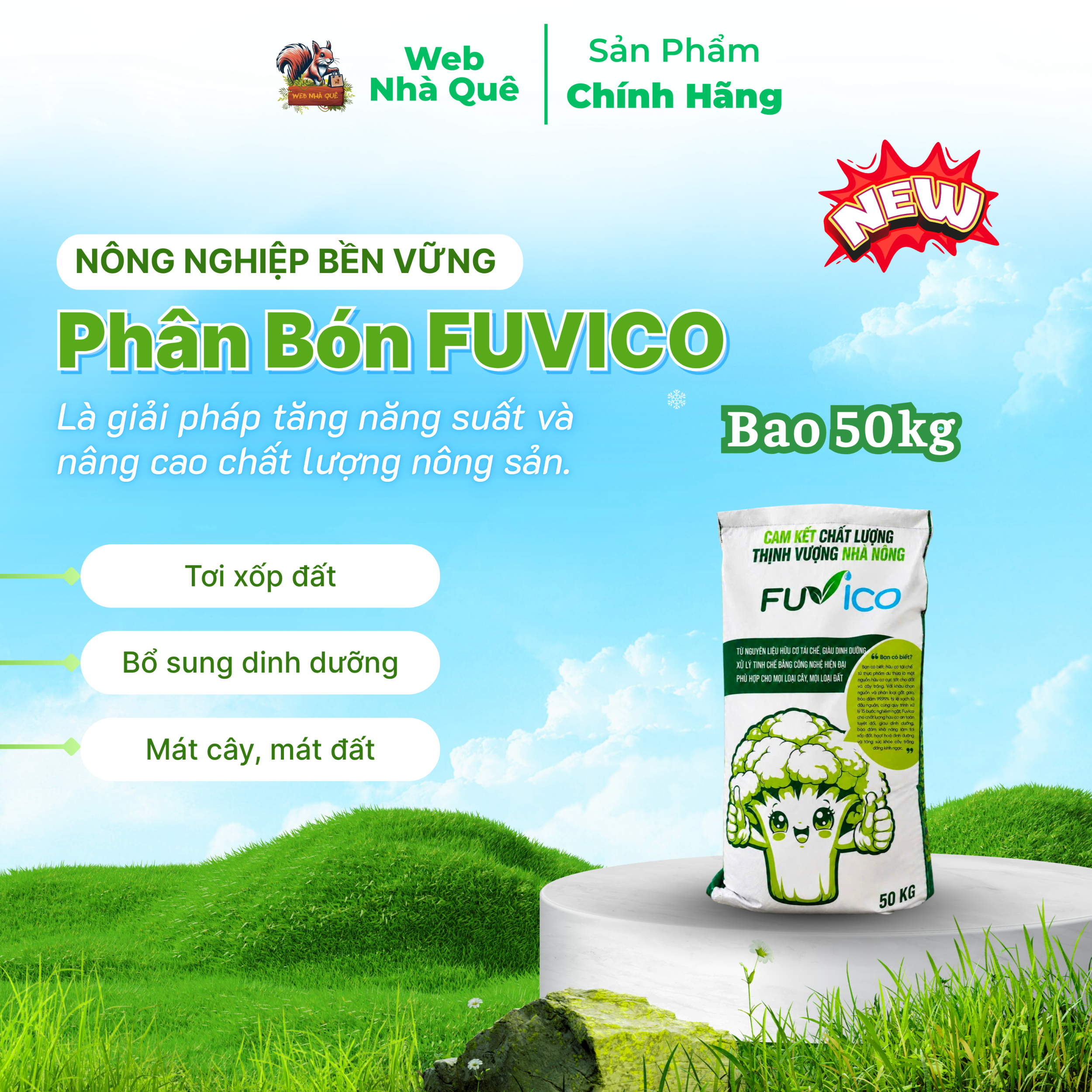PHÂN BÓN HỮU CƠ FUVICO