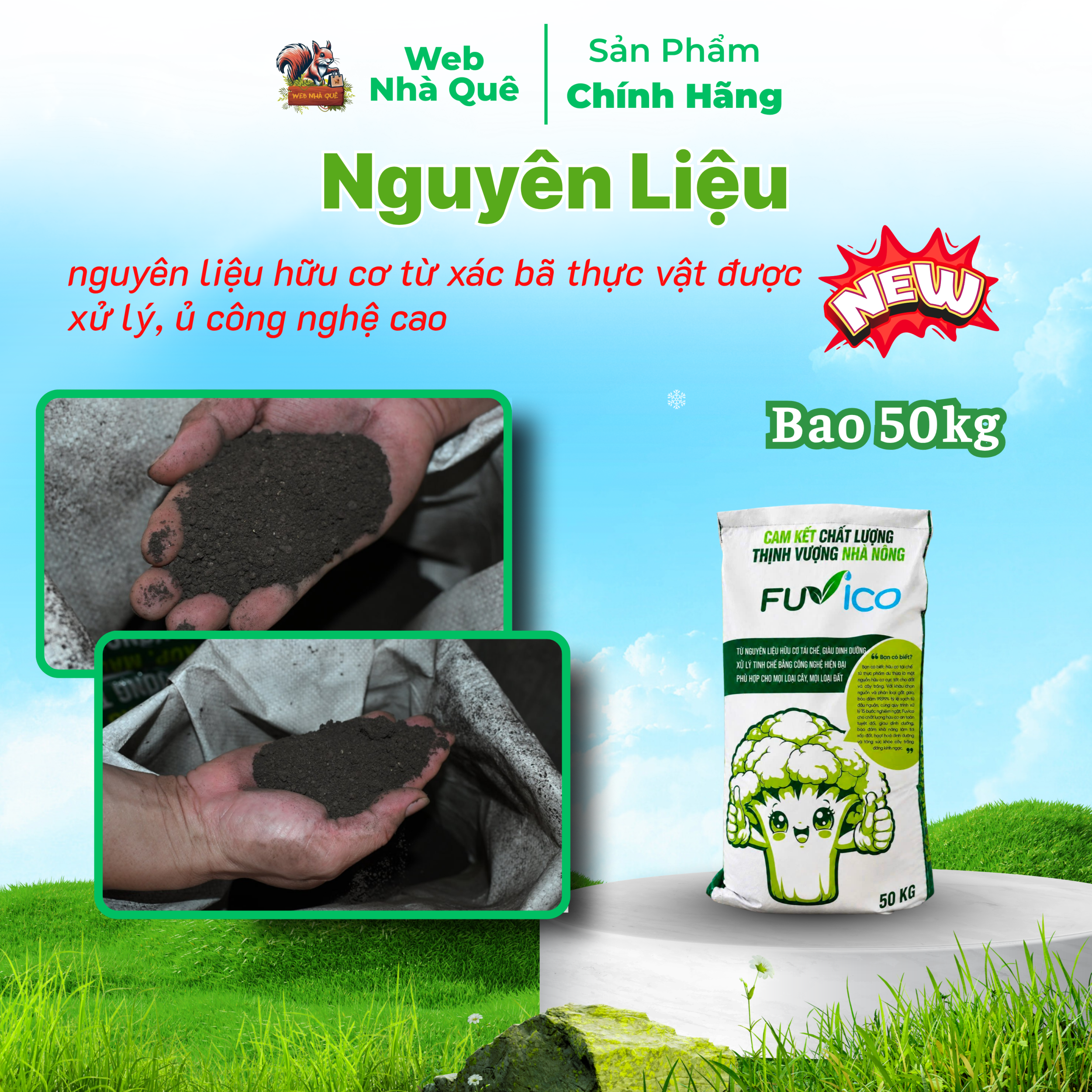 PHÂN BÓN HỮU CƠ FUVICO