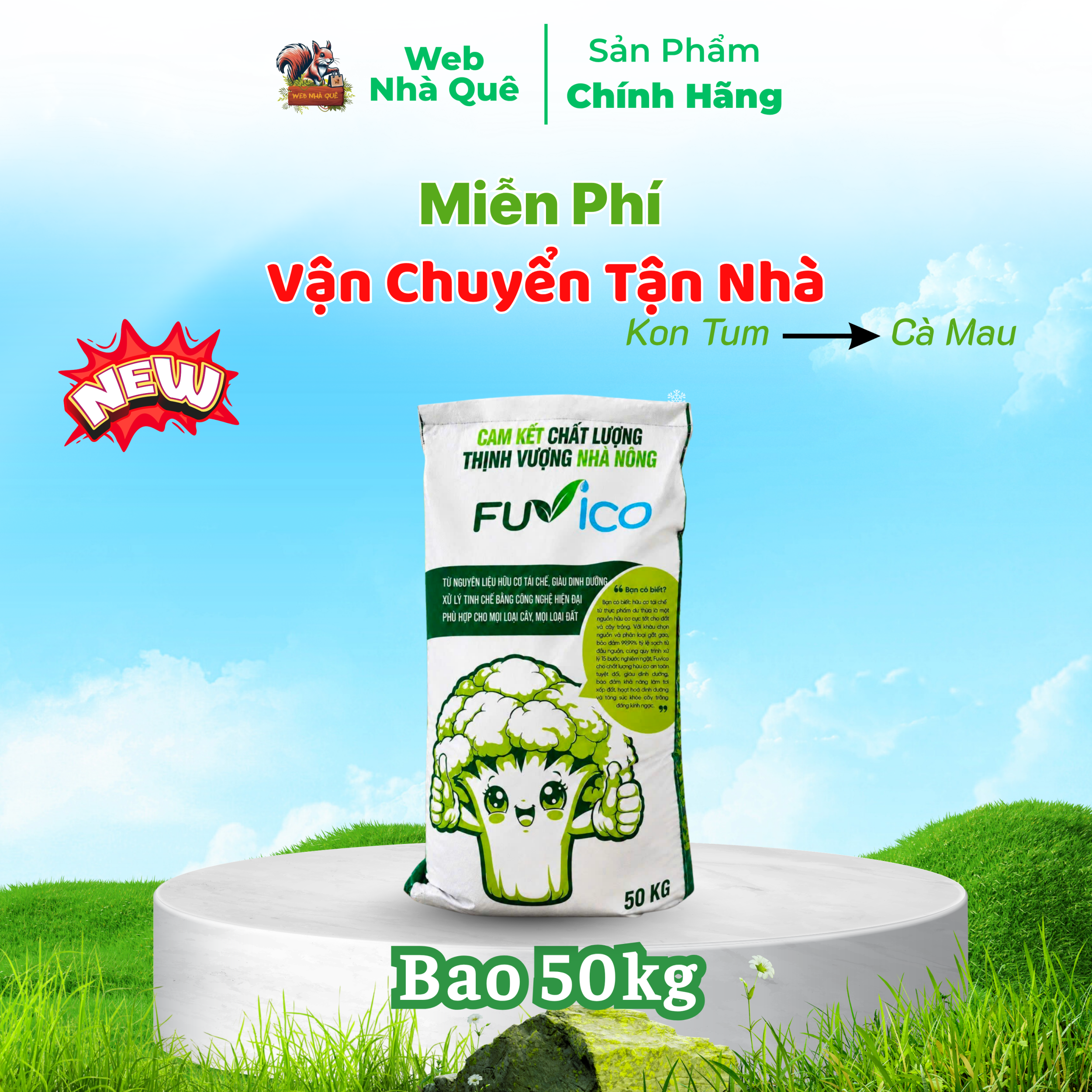 PHÂN BÓN HỮU CƠ FUVICO