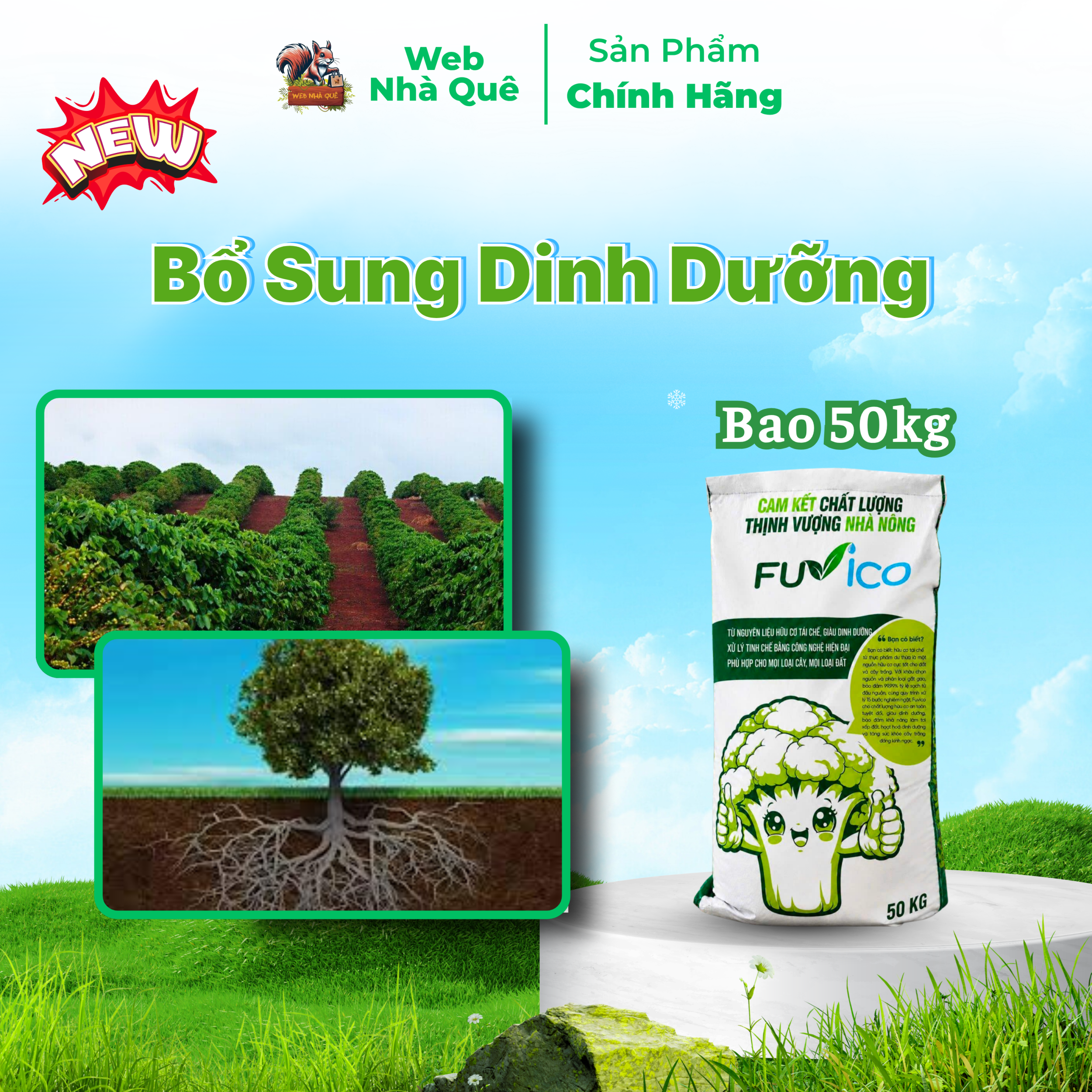 PHÂN BÓN HỮU CƠ FUVICO