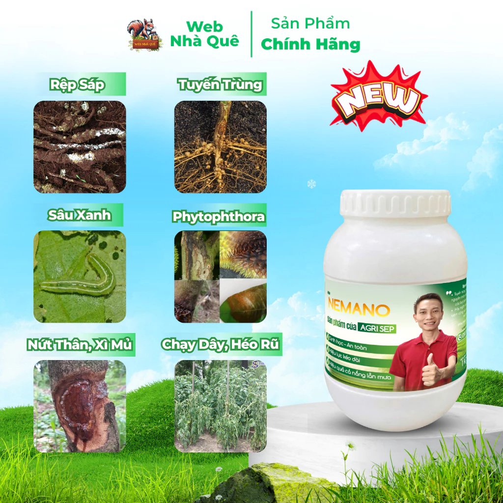 Sản phẩm NEMANO WEB NHÀ QUÊ